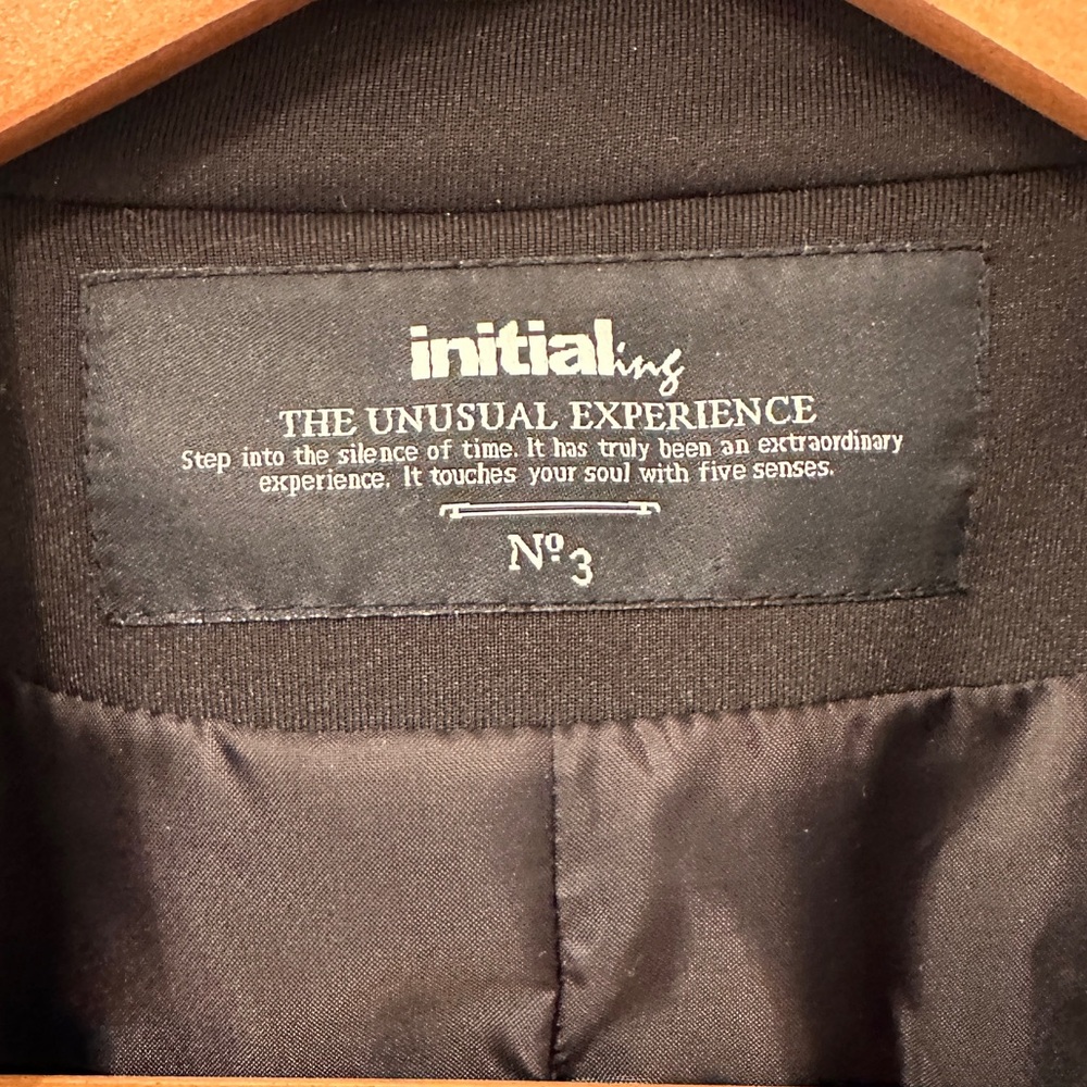 Initial Knee Length Blazer With Elastic Cuffs - image 3